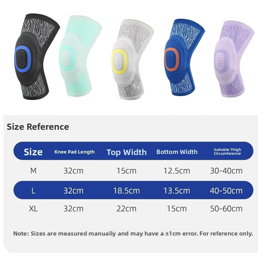Adjustable Knee Support Pressurized Elastic Compression Knee Brace Fitness Volleyball