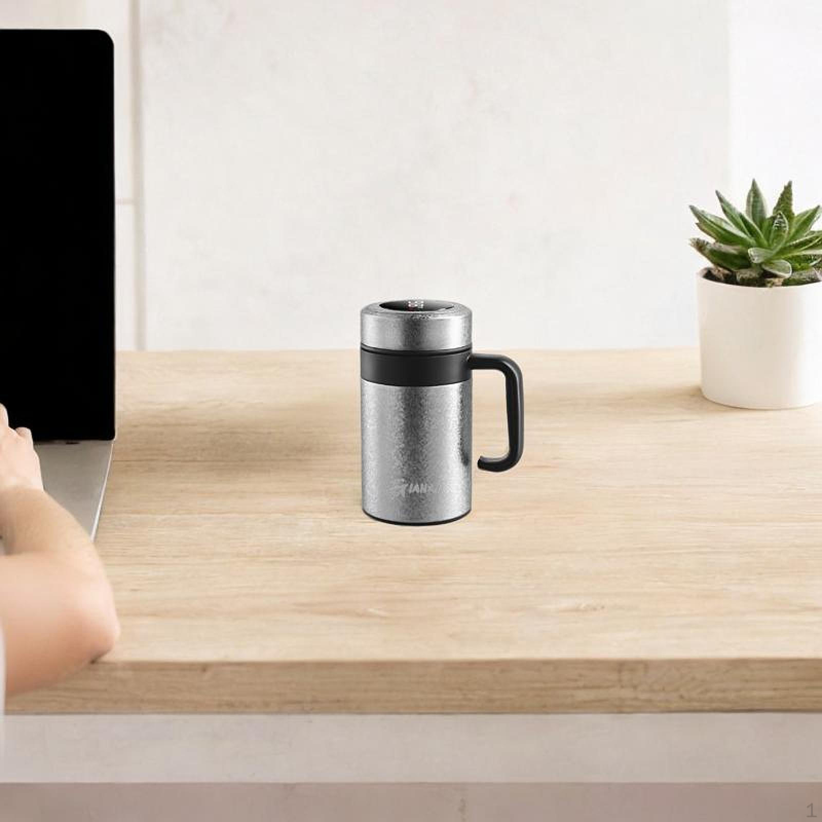 

Чашка із ізольованою нержавіючої сталі, що легко переносити, для домашнього бару на вулиці срібний