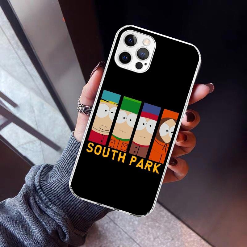 Cartoon S-South P-Parkes Handyhülle Für iPhone 17 Air 11 13 Mini 14 15 Plus 16 12 Pro Max 16E SE 7 8 Muster Weiche TPU-Rückseite