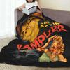 Cat The Return Of Vampurr Plush Blanket Horror Halloween Fashion Throw Blankets for Bed Sofa Couch 150*125cm Quilt throw blanket