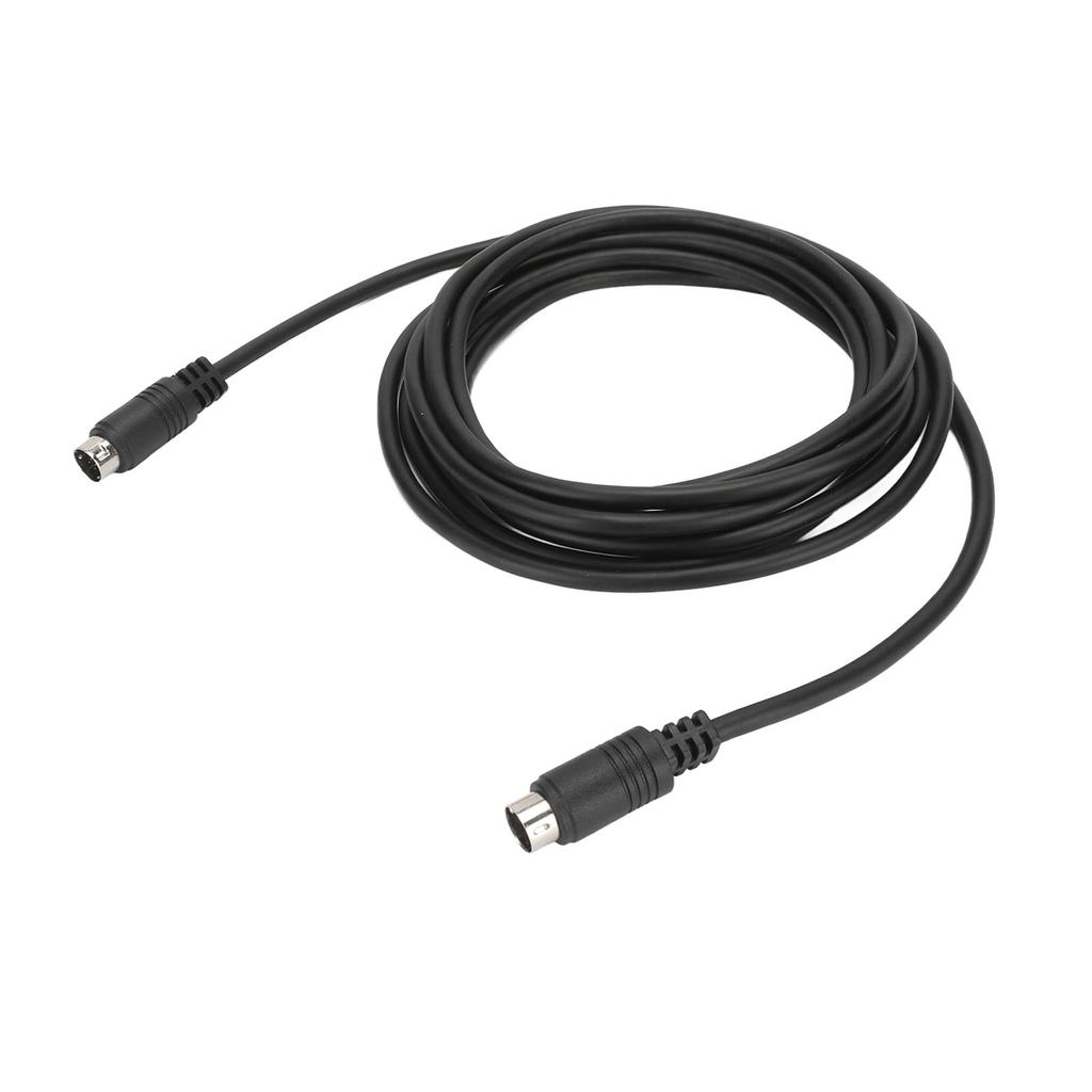 9 Pin Male to 9 Pin Male Sound Input Cable Professional Mini Din 9PIN Cable for Media Center Receiver Speaker 9.8ft