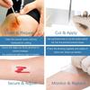 5M Hydrocolloid Roll For Wound Care Hydrocolloid Patch Bandages With Self-Adhesive, Bed Sore Bandages, Highly Absorbent For Burn