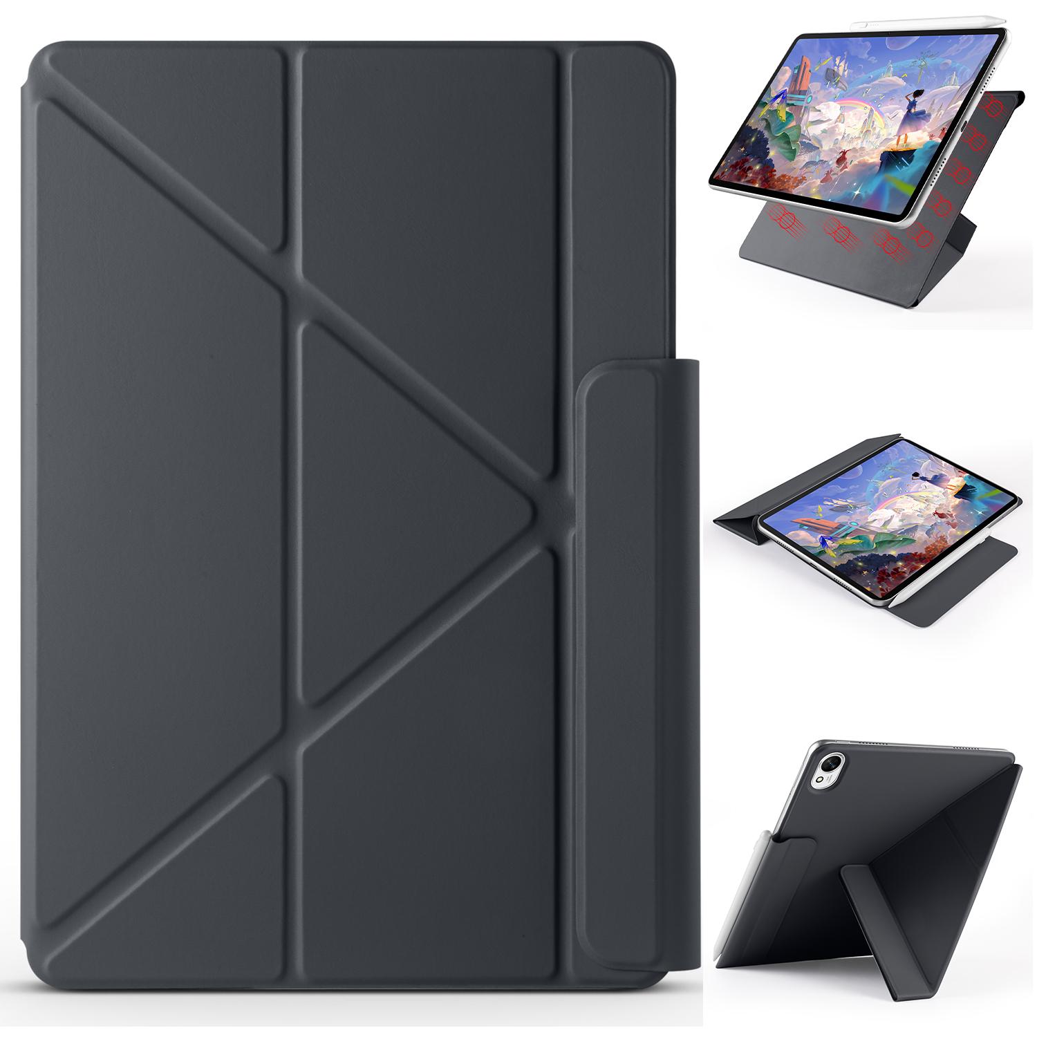 

Для Huawei MatePad 11.5 S (2025)/MatePad 11.5 S/Чехол для Matepad 11.5 Складная подставка Магнитная кожаная обложка для планшета Black