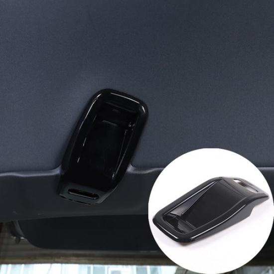 

Glossy Black ABS Trunk top lighting frame Trim For Honda Pilot 2016-
