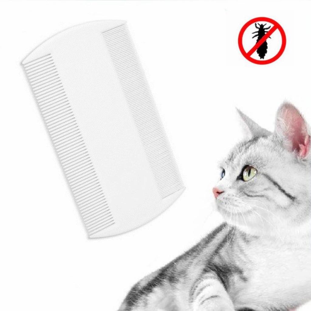 Durable doble cara NIT Peines para cabeza Piojos Peine de detección para Niños /& del animal doméstico pulga