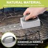 4pcs Pumice Stone with Handle for Cleaning Oven, Sink, BBQ, Bathroom, Pool