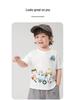 Rightou Summer 2025 Boys' Short-Sleeve T-Shirt - New Children's Toddler Top, Lightweight Half-Sleeve Style