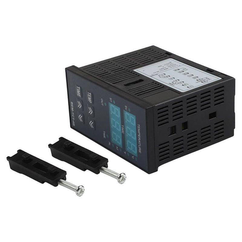 A96I-PID Control Model Digital Temperature Controller For Heat Press Machine With Built-In Timer BEM-TCT-4B