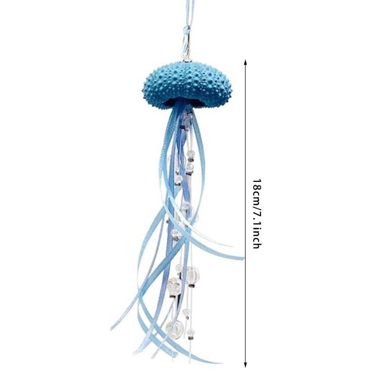 Delicate Crystal Jellyfish Hanging Decors Windchimes Pendant For Home Christmas Weddings Party Interior Ornament Gift