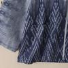 ZANZEA Women Ethnic Print Casual Stand Collar 3/4 Sleeve Cardigan Blouse