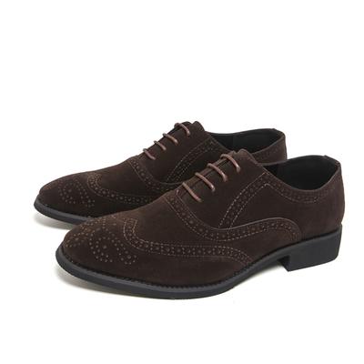 Men Oxfords Dress Brogues Derbys Formal Business Flat Shoes Tuxedo Wedding Shoes Plus Size