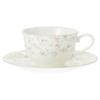 Noritake Tasse Untertasse 220cc Cutie Rose Mikrowellen Knochen Set von & (Paar Set) (Kaffee Tee) Design, Sicher, China, 2, P59387A/9940