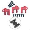 3 Pieces RC Fixed Bowling Car Model Update Parts Easy Installation