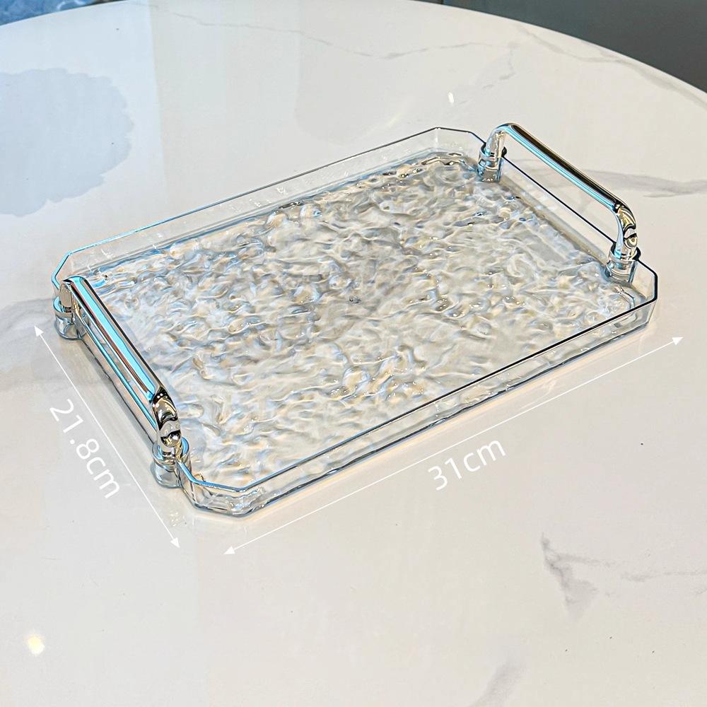 Фруктовый поднос Nordic Luxury Tea Десертная тарелка с ручкой Чашка для гостиной Десертная тарелка Декор стола