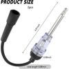 Spark Plug Tester With Indicator Lights,Spark Tester Small Engine For Check Ignition System,Universal Ignition Coil Tester Tool Car Accessories For
