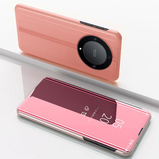 For Honor Magic 5 6 Lite Case 360 Full Protection Flip Mirror Stand Funda For Honor X9b X8b X9A X9 X8 X7 50 70 90 200 Lite Cover