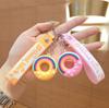 Creative Rainbow Donut Keychain Pendant Children's School Bag Pendant, Cartoon Doll Blind Box Small Gift Pendant