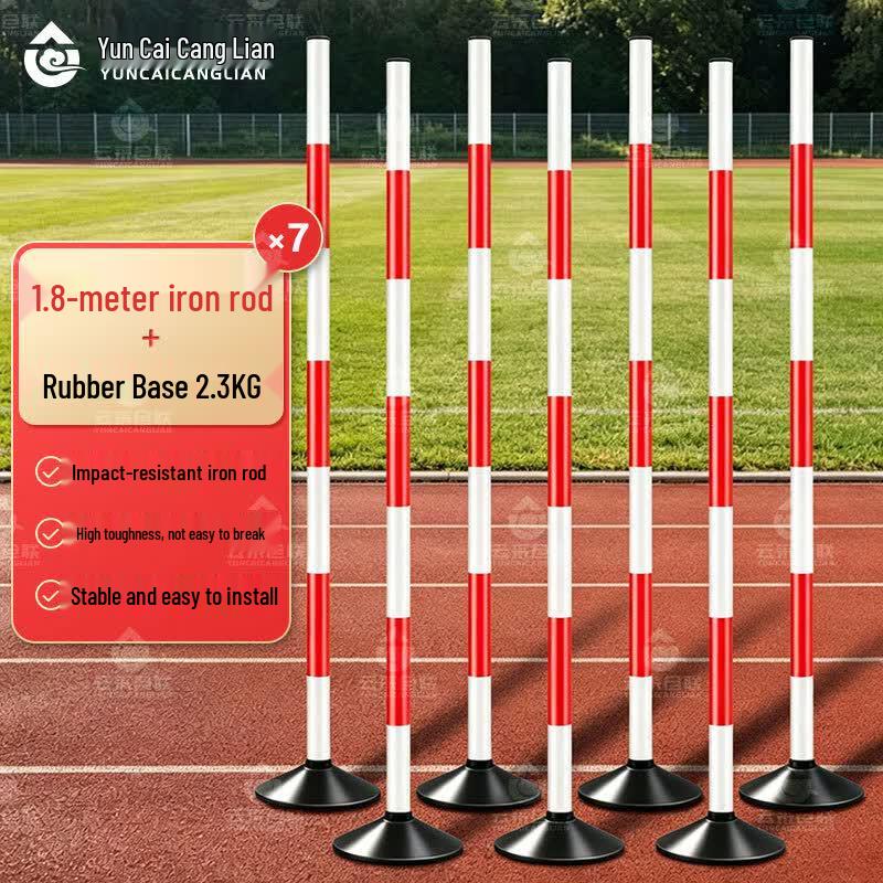 Running Training Slalom Obstacle Pole Set