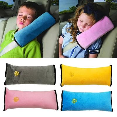 2025 Universal Car Seat Belt Pillow for Kids Adjust Shoulder Toddler Head Protector Baby Sleeping Seatbelt Positioner Plush Cover Pad