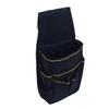 Tool Belt Pouch 600D Oxford Fabric with Waist Strap Multipurpose Repair Tool Organizer Bag 25.5 x 12.5 x 3cm