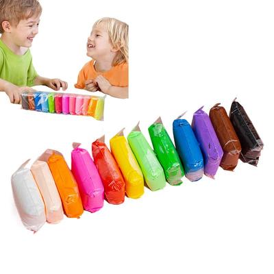 12 Stück/24 Stück/36 Stück Superleichte Knete Kinder Knete für Kinder DIYs Spielzeug Interaktive Aktivitäten für Kinder Jungen Mädchen Heimschule