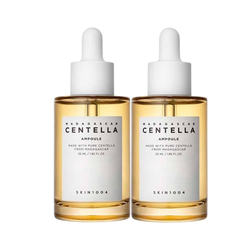 

SKIN1004 Madagascar Centella Ampoule 55ml x 2ea – Soothing & Hydrating Facial Serum for Sensitive Skin, 100% Centella Asiatica Extract