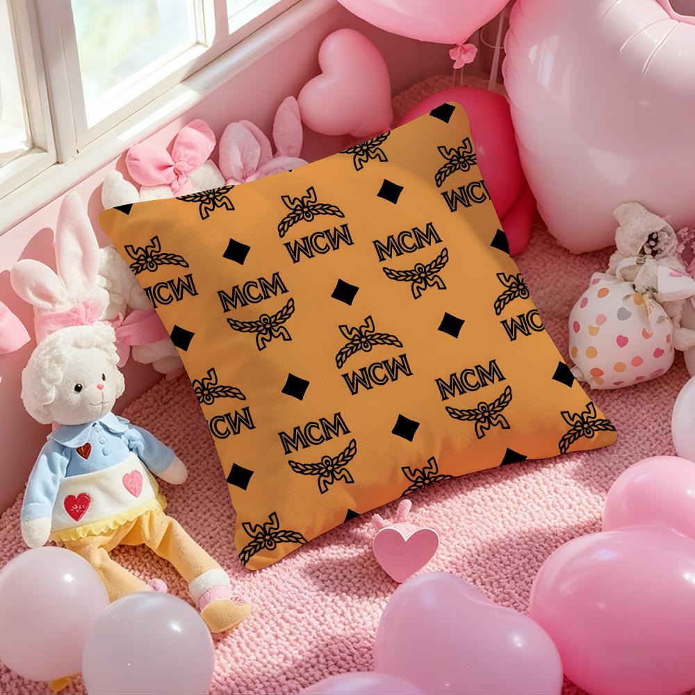 High end M-MCM fashion Cushion Cover Pattern Printed Pillowcase for Living Room Sofa Cushion Cover & Bedroom Decor