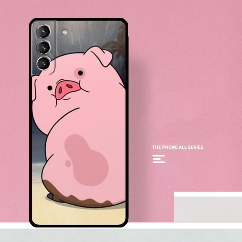 Cute Pink Pig Phone Case For Samsung Galaxy S25 S26 Ultra S20 S21 S22 S23 S24 S10 Plus S25 FE Cover Coque
