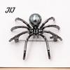 Retro Insekten Pin 1/2 Stück 3D Spinnen Brosche für Halloween, Horror Legierung Gotische Kleidung Accessoires Anstecknadel, Kleidung Jacken Rucksäcke Kostüm
