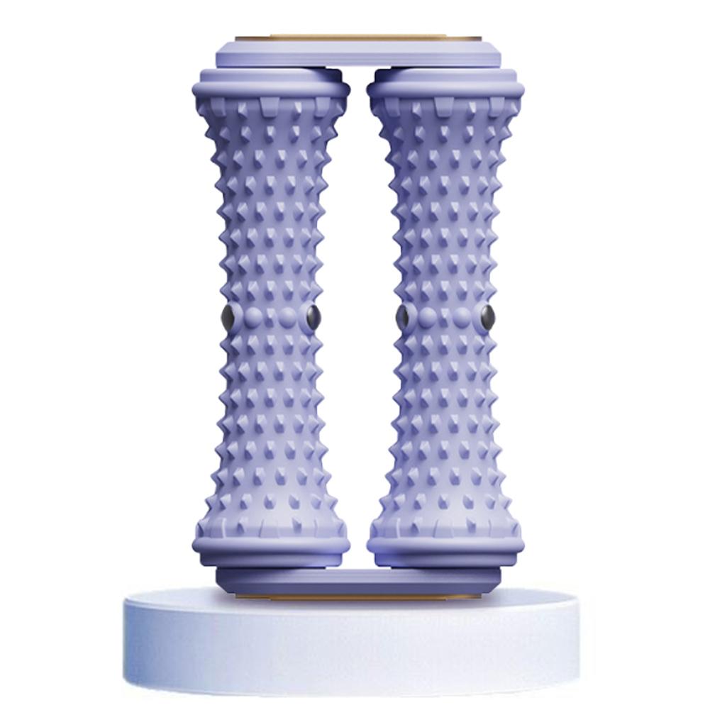 Foot Massage Roller Foot Massage Hedgehog Ball Non Slip Foot Massager Tool Double Roller Foot Reflexology Tool for Home Office