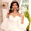 European & American Bridal Pearl Leaf Headband, Gold Hair Clip, Bracelet, Earring, & Armband Set