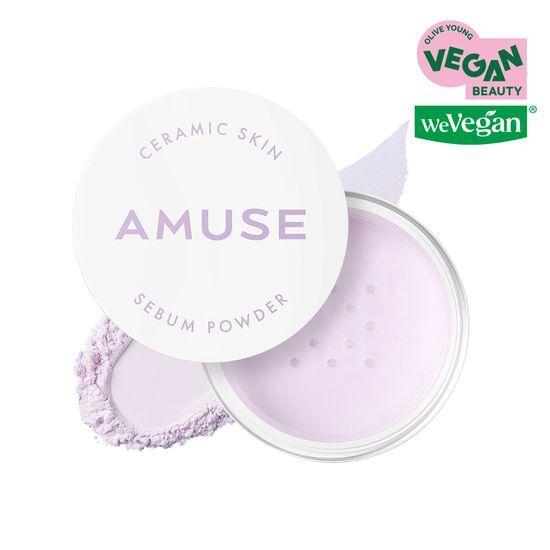 AMUSE Ceramic Skin Sebum Powder 2 Colors