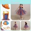 Vestido de Festa Programa de Iluminação Blippi Festa Infantil Fantasia Cosplay