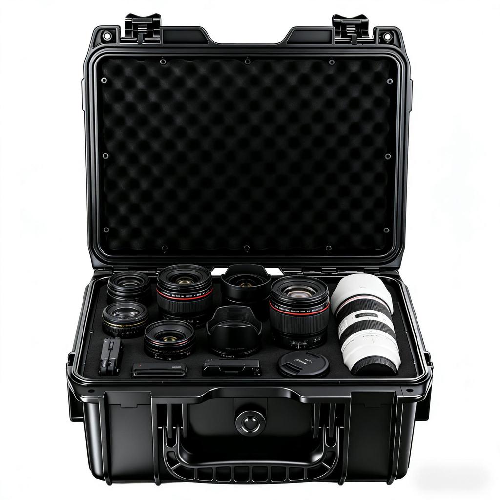 Large IP67 Waterproof Protective Tool Case with Sponge Insert