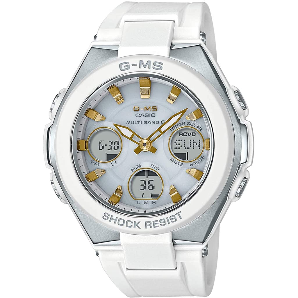

CASIO BABY-G Ana-Digi аналоговые и цифровые круглые MSG-W100-7A2JF женские часы