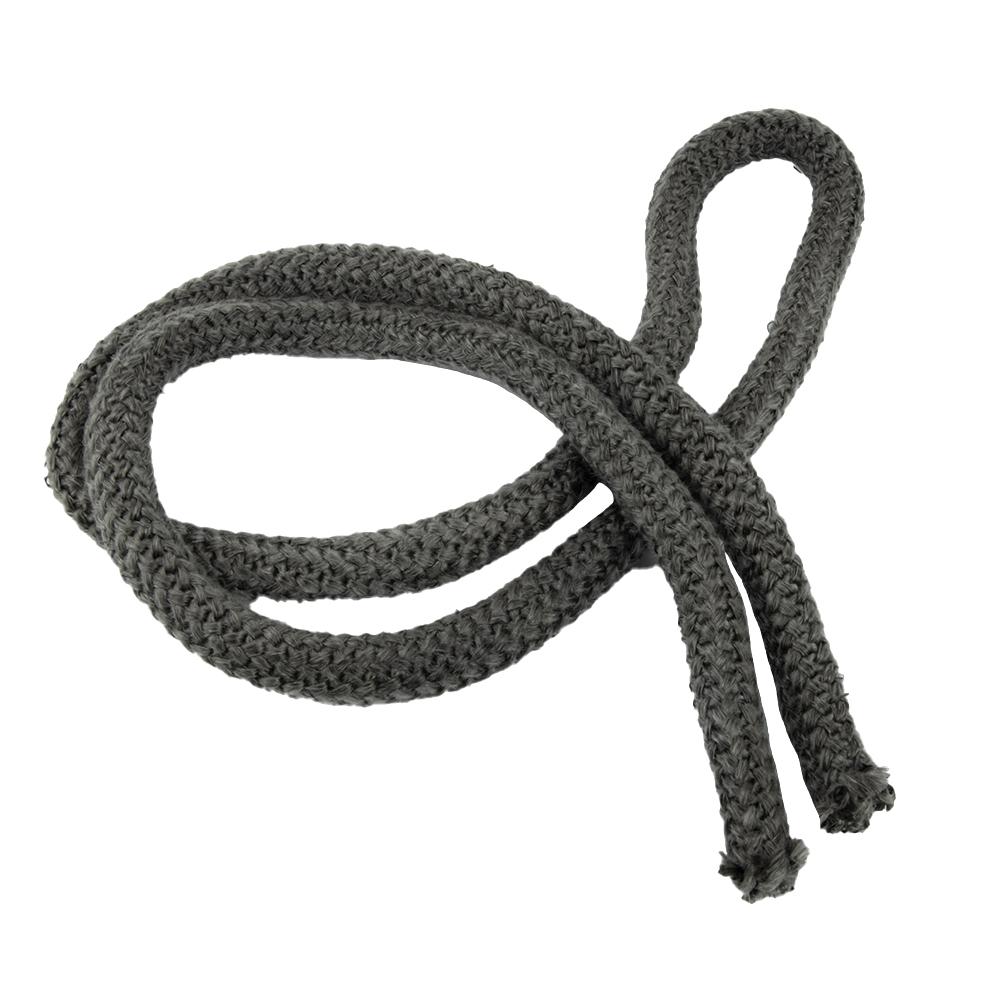 Hohe Qualität Home Improvement Rope Seal 2m Length Black Log Burner Door Parts Stoves Parts Temperature Resistant