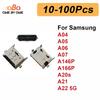 10-100 Stück Ladeanschluss Dock Stecker für Samsung A04 A05 A06 A07 A20s A21 A146P A166P A22 5G USB-Ladegerät Anschlussbuchse Reparatur