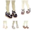 1 Pair Leather Shoes 1/6 Scale PU Leather Shoes Round Toe Mary Jane Shoes 1/6 Bjd Doll Shoes High-top Casual