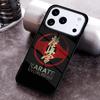 Kyokushin Karate Symbol Phone Case for iPhone 17 16 15 Pro Max Air 14 13 12 11 Plus Shockproof Capa Cover