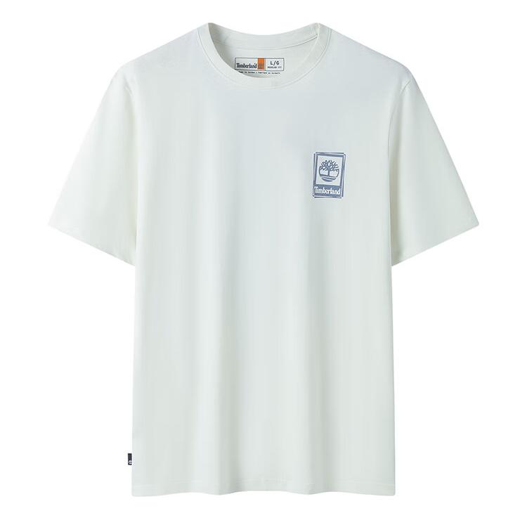 Timberland Printed Round Neck Pullover Breathable Short Sleeve T-Shirt Men tops A5S6P-CM9 L
