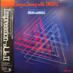 LP Record HELEN MERRILL Sing A Swing With Digital DIA012 DIATONE 1982 Japan Jazz Used