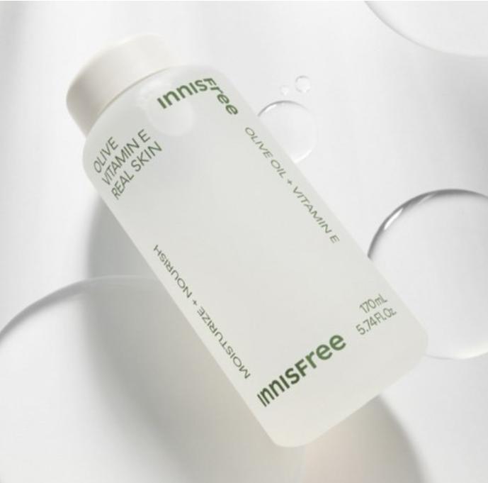 INNISFREE Olive Vitamin E Real Skin 170ml [Vegan Beauty]