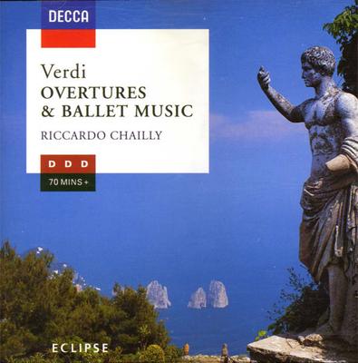 CD NATIONAL P.O, BOLOGNA; CHAILLY - Verdi;Overtures&Ballet Musi 4482382 Decca 1995 Germany Classical Used