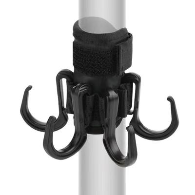 4/6 Hooks Beach Umbrella Hanging Hook Detachable Versatile Sun Umbrella Storage Holder Space-saving Wear-resistant