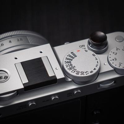 Iborrys Hot Shoe Cover Shutter Button Cover Compatible with FUJIFILM and Over 20 Other Camera Made of Premium Wood Retro Handcrafted by with Hot Shoe