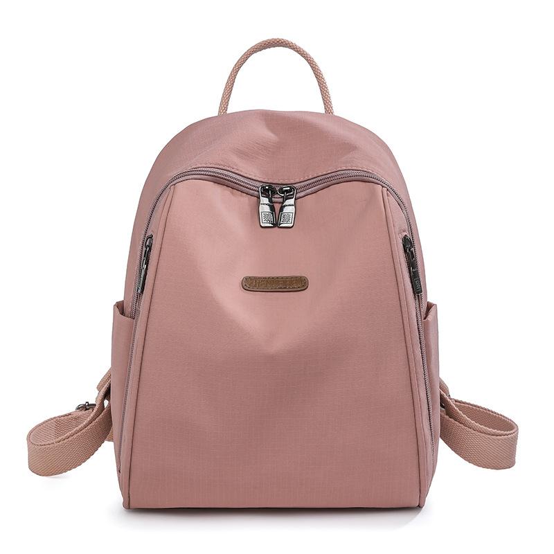 Женский рюкзак Открытый дорожный рюкзак Рюкзак большой емкости розовый