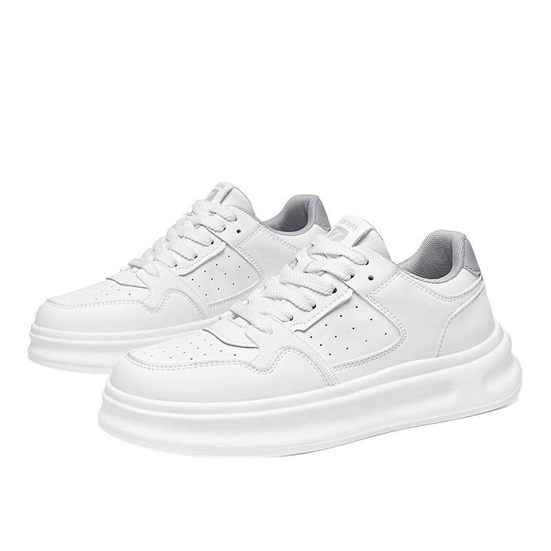 Men's shoes 2025 summer new thick-soled invisible inner height increase low-top board shoes youth casual versatile little white tide shoes