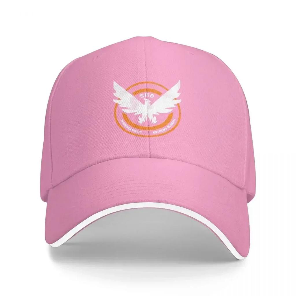 The Division SHD Grunge Logo 2 Basebollkeps Hattar för Unisex Solhatt Fiskemössa Kepsar För WoUnisex Unisexs