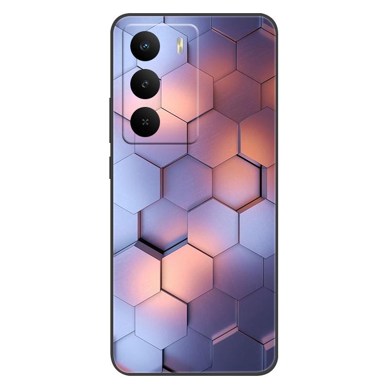 For Realme 14x 5G Case Silicone Luxury Space Soft Bumper for Realme 14X Phone Cover Realme14x RMX5020 TPU Funda Fashion Bag