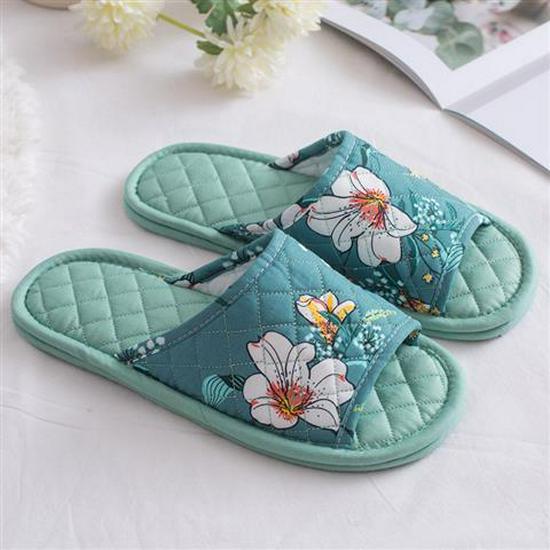 Unisex Minkšti Neslystantys Medvilniniai Šlepetės - Skalbiamos Skalbimo Mašinoje, Tylios ir Patogios Namams